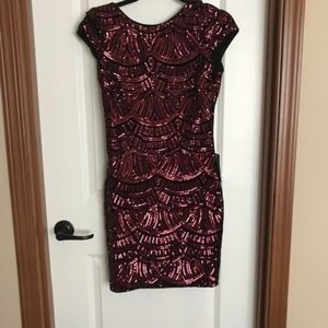 Dress The Population Sequin Dress